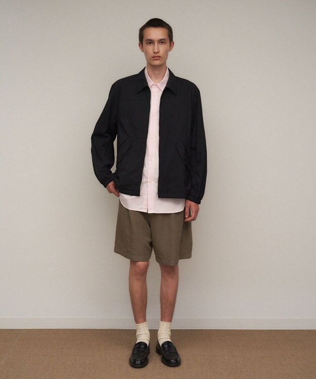 ATON MAT AIRLY NYLON | フライトジャケット - UNISEX BLACK