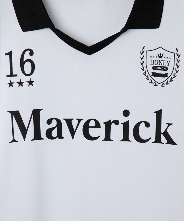 WEGO ドロストゲームロゴT（LS） ホワイト