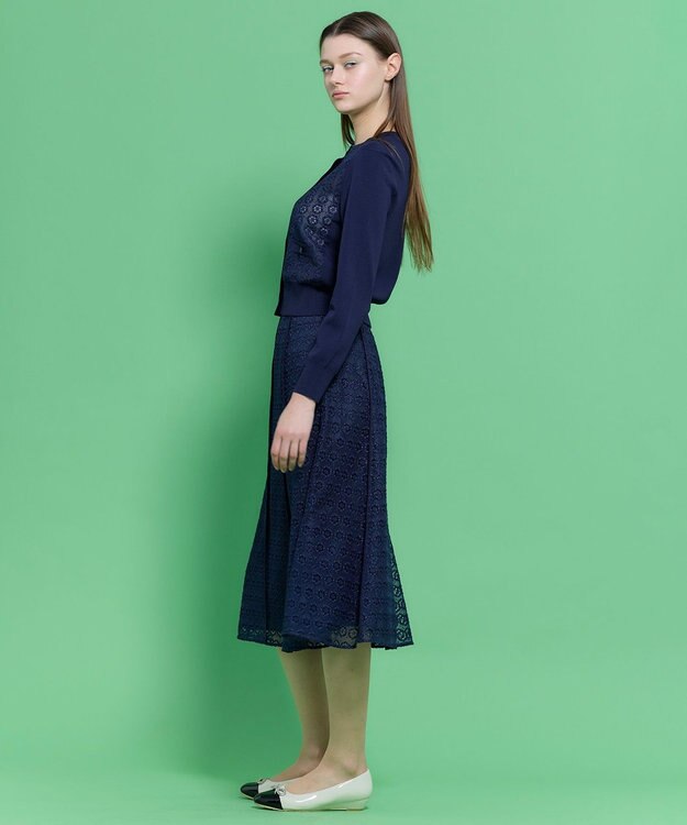 TOCCA CRYSTAL LABYRINTH カーディガン ネイビー系