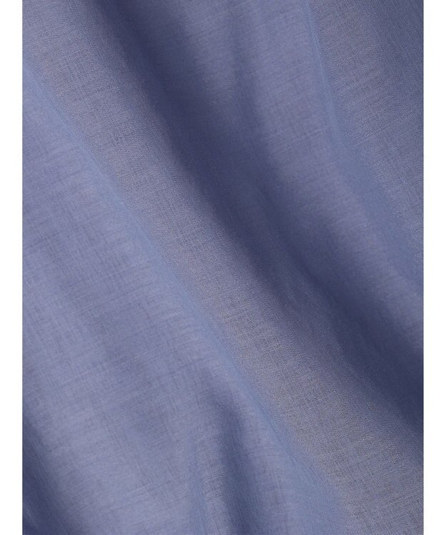 earth music&ecology シャーリングシアーブラウス Blue