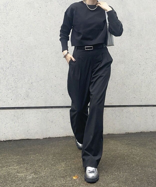 Green Parks ２ＷＡＹ　ショート丈カーディガン Black