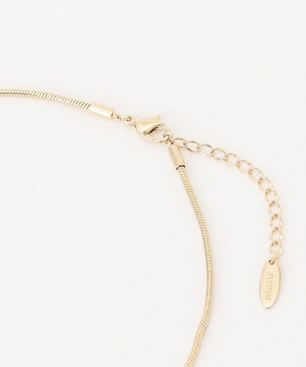 自由区 フリンジパールネックレス ゴールド系