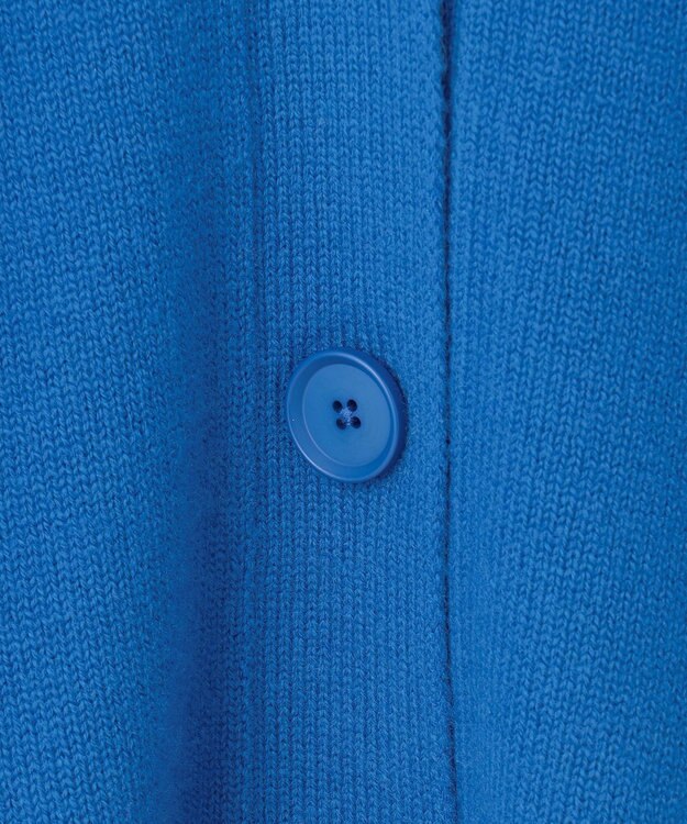 ICB 【洗える】 ソフトカシミヤミックス カーディガン サファイア系