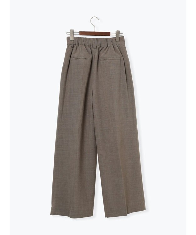 Te chichi 2タックワイドパンツ【AOYAMA FASHION ASSOCIATION × Te chichi】 モカ