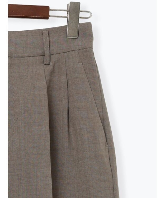 Te chichi 2タックワイドパンツ【AOYAMA FASHION ASSOCIATION × Te chichi】 モカ