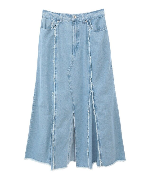 Green Parks ・ＳＵＧＡＲ　ＳＰＯＯＮ　デニムマーメイドスカート Indigo