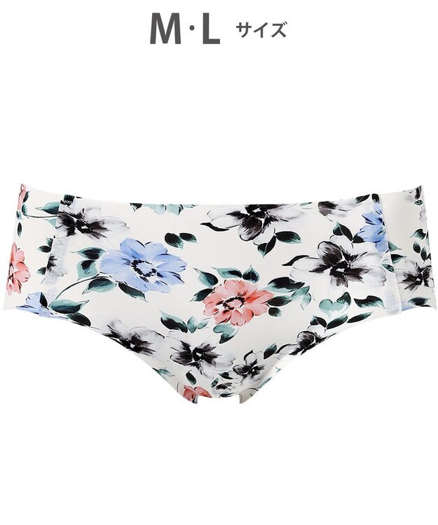 WACOAL 【GOCOCi ゴコチ】 ショーツ はきこみ丈あさめ まるでつけていないようなはきごこち フラット仕上げ CGG535とペア PGG135 /ワコール ホワイト