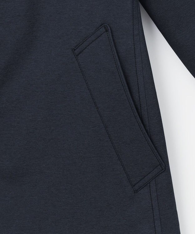 JOSEPH ABBOUD 【キングサイズ・撥水・ストレッチ】インタレースストレッチ ドライビング ジャケット ネイビー系