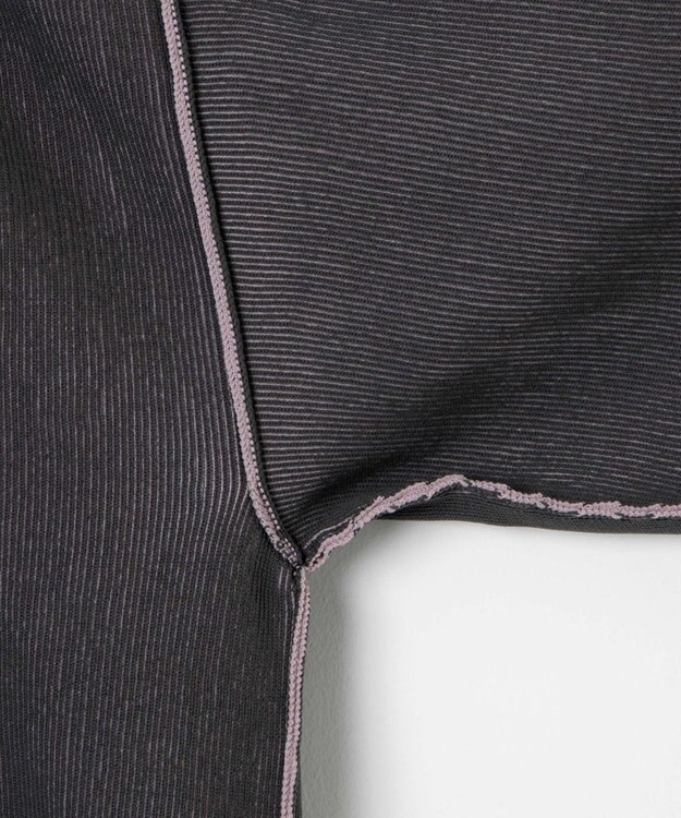 WEGO クリアライトリバーシブルカーディガン ブラック