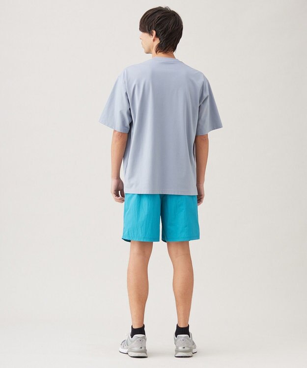 UNFILO MENS 【男女兼用】撥水 アクティブショーツ ターコイズブルー