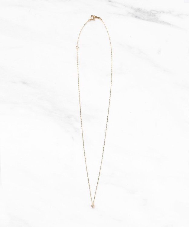 TOCCA 【WEB限定】FLORA K10 DIAMOND NECKLACE K10 ダイヤモンド ネックレス ゴールド系