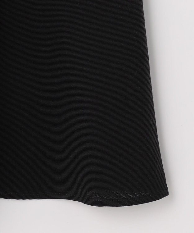 組曲 S 【先行予約】ツイルジャージーペプラム カットソー ブラック系