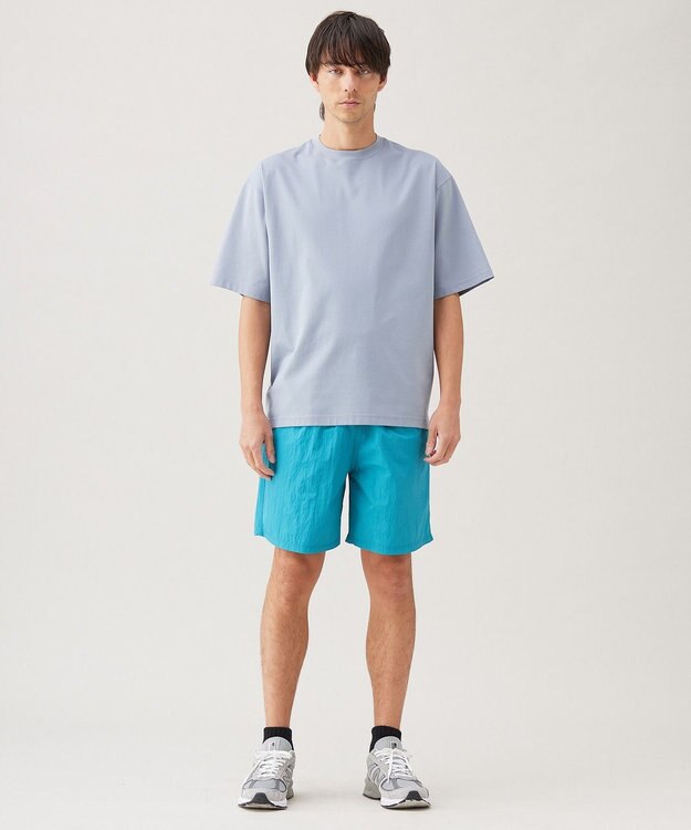 UNFILO MENS 【男女兼用】撥水 アクティブショーツ ターコイズブルー