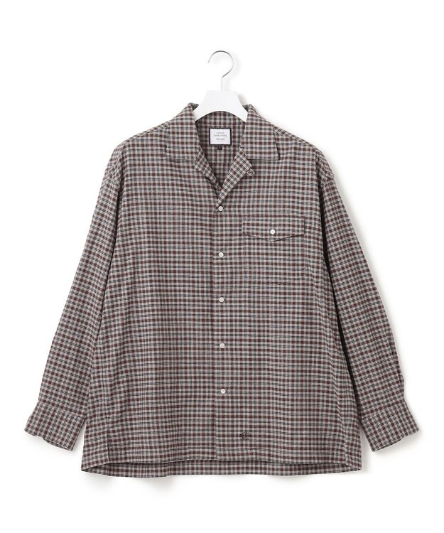 ページ✩.*˚ チェックドロストショートSH|ems excite | RETRO GIRL ONLINE STORE