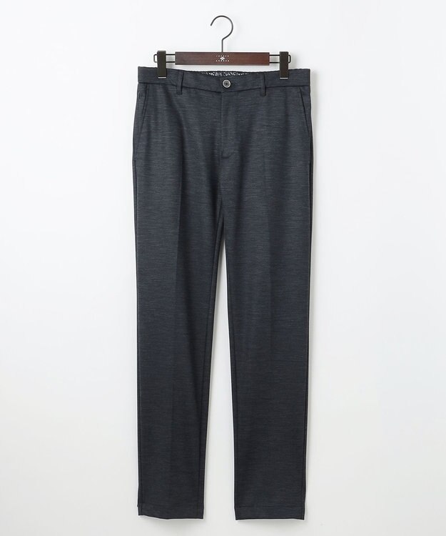 JOSEPH ABBOUD 【キングサイズ・尾州産素材/ウールジャージー】T/Wモクロディ パンツ ダルブルー系