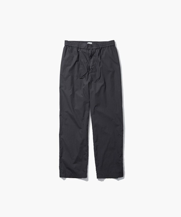 ATON COTTN LAWN | ワイドイージーパンツ - UNISEX CHARCOAL GRAY
