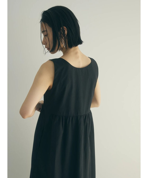 Green Parks armonia.バルーンワンピース Black