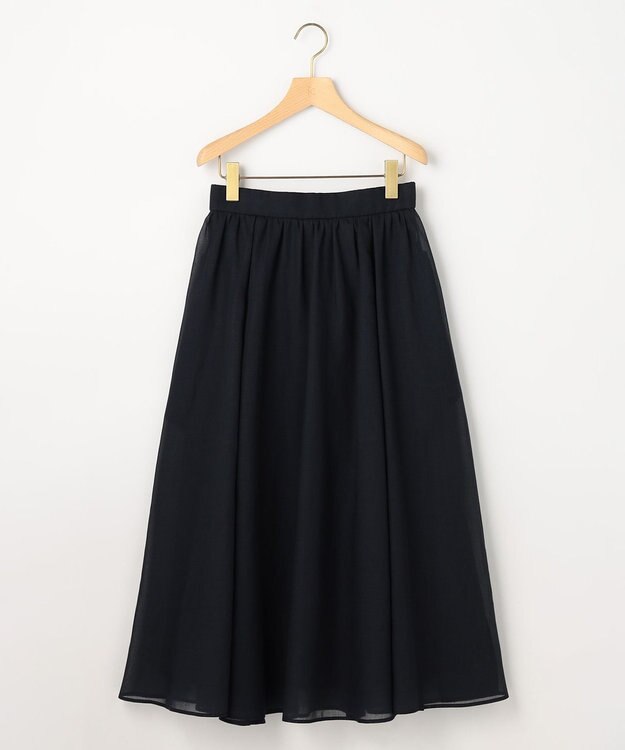 組曲 【先行予約】カラーボイル スカート ネイビー系