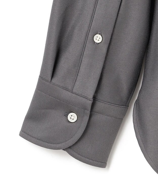 J.PRESS MEN KANEMASA KNITTING デニムジャージ シャツ ライトグレー系