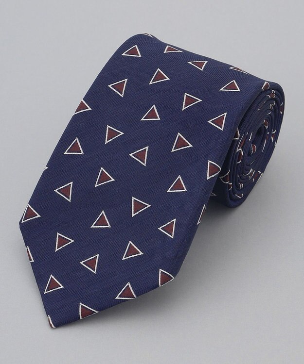 GOTAIRIKU 【日本製】西陣ネクタイ_小紋柄 ネイビー系4