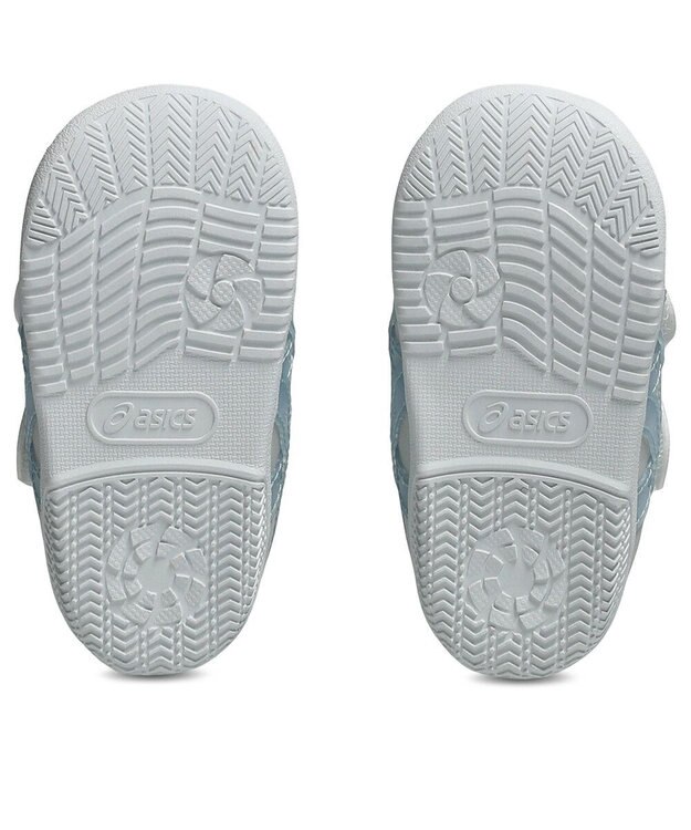 ASICS WALKING 【たまひよ 協同企画】アミュレファースト SL T ライトグレー/ライトブルー