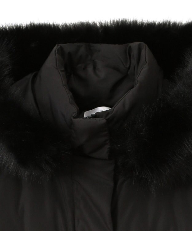 Green Parks ・ｓｗｉｎｇ　ｂｙ　ファイバーダウンベルト付コート Black