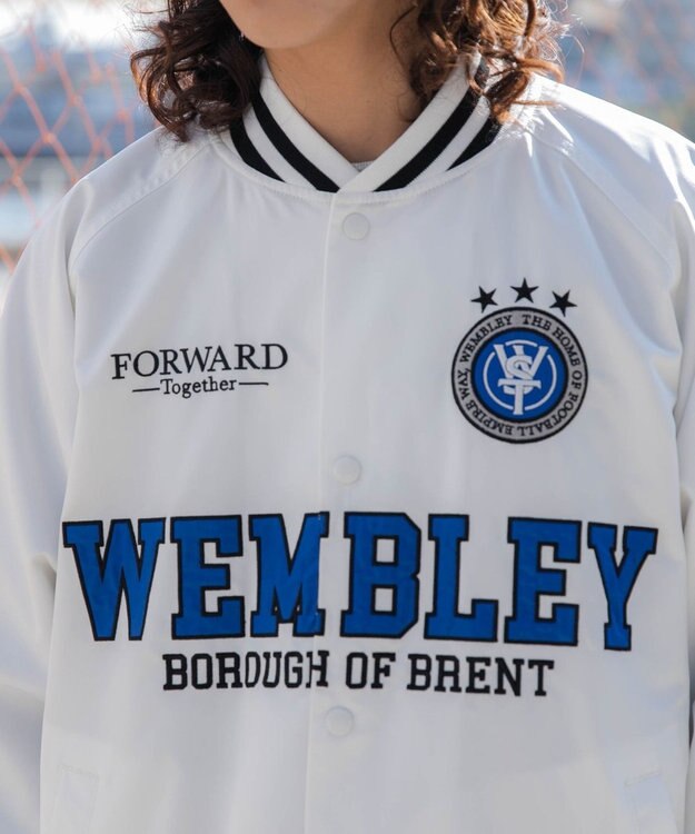 WEGO ワッペンスタジャン ホワイト