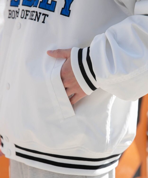 WEGO ワッペンスタジャン ホワイト