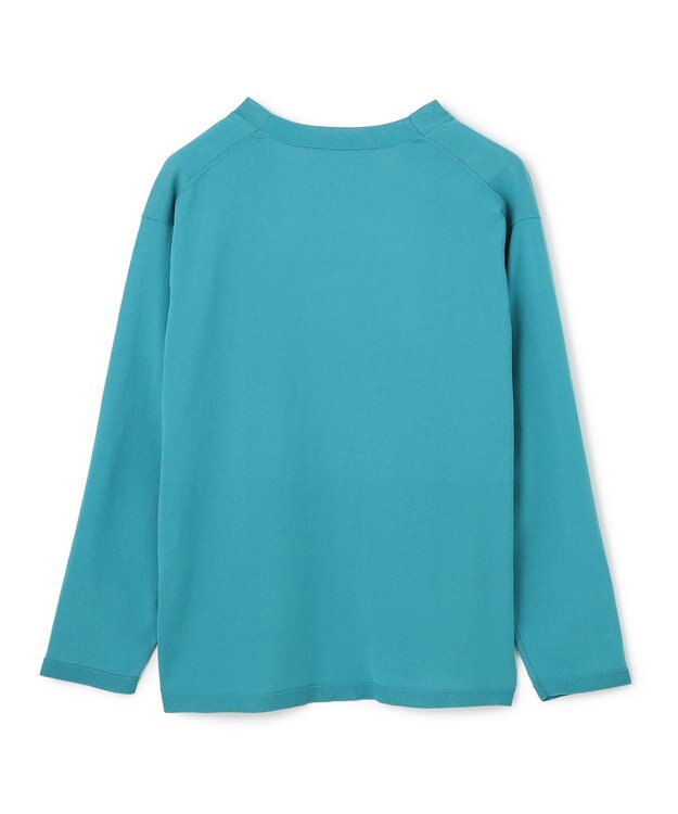 UNFILO MENS アラエルエアリーシアーカーデ ブルー