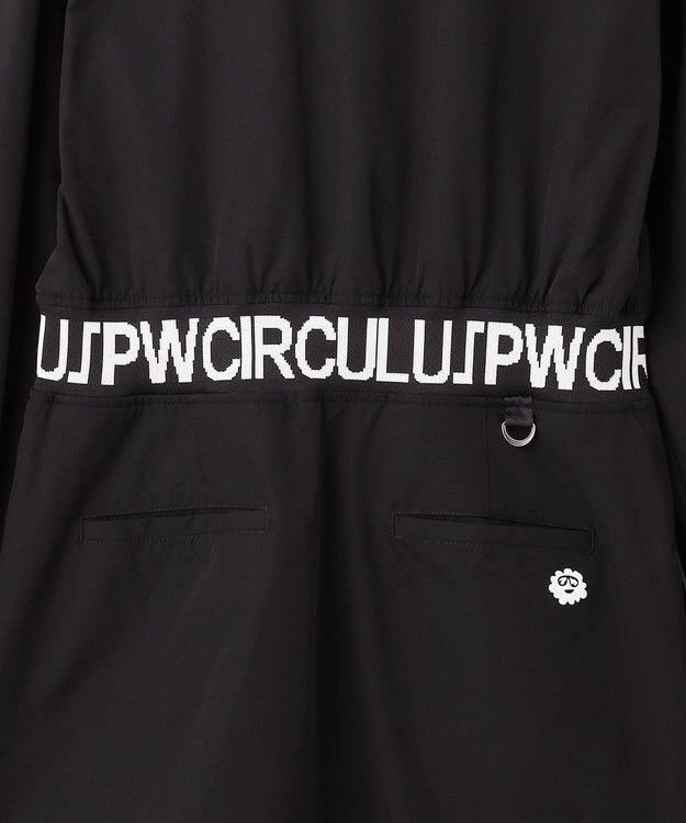 PW CIRCULUS 【限定コラボアイテム】ZIP UP WOVEN DRESS ブラック系