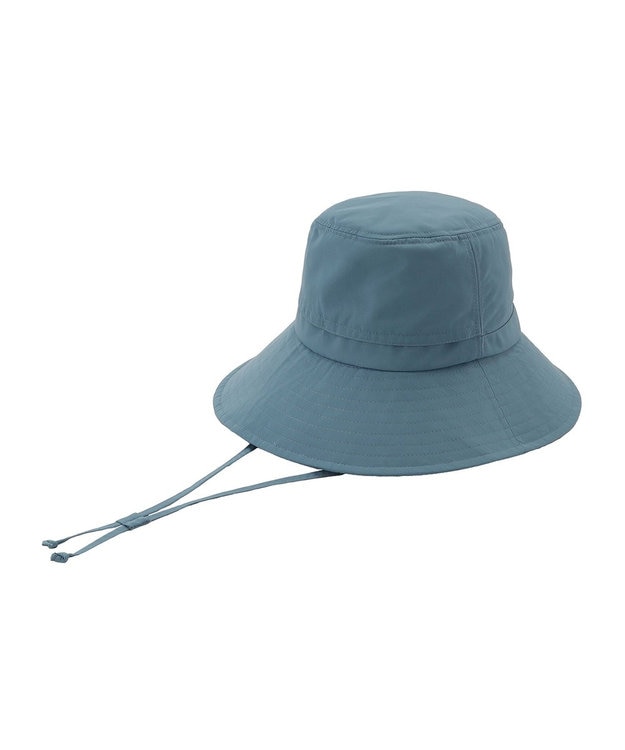 MOONBAT 【遮光ハット】フルラ (FURLA) サファリハット　遮光帽子 サイズ調整 スカイブルー