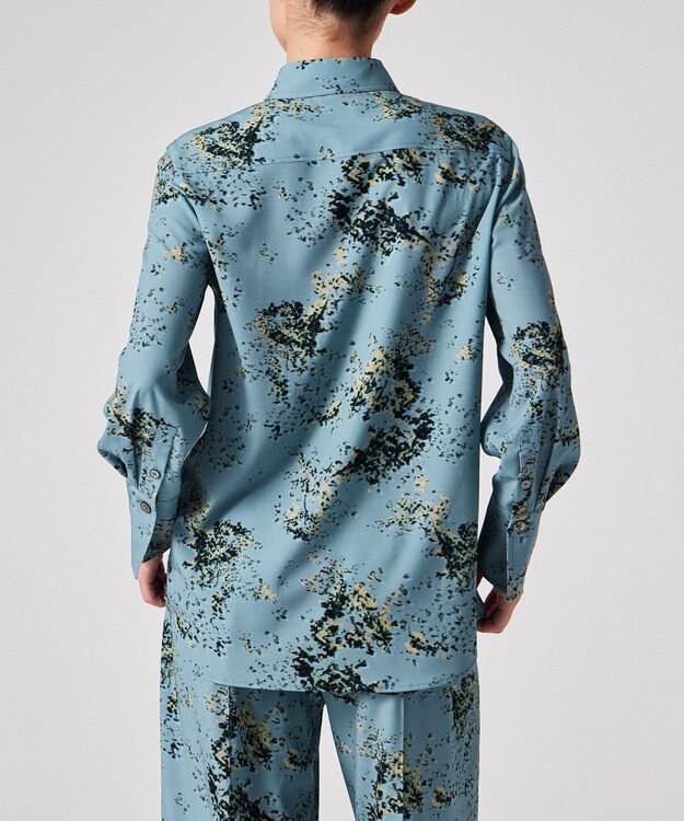 Paul Smith Painterly Buds シャツ ライトブルー