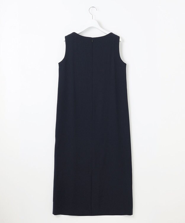 23区 【APPLAUDIR】クリスタルフラワーコンビ ドレス ネイビー系