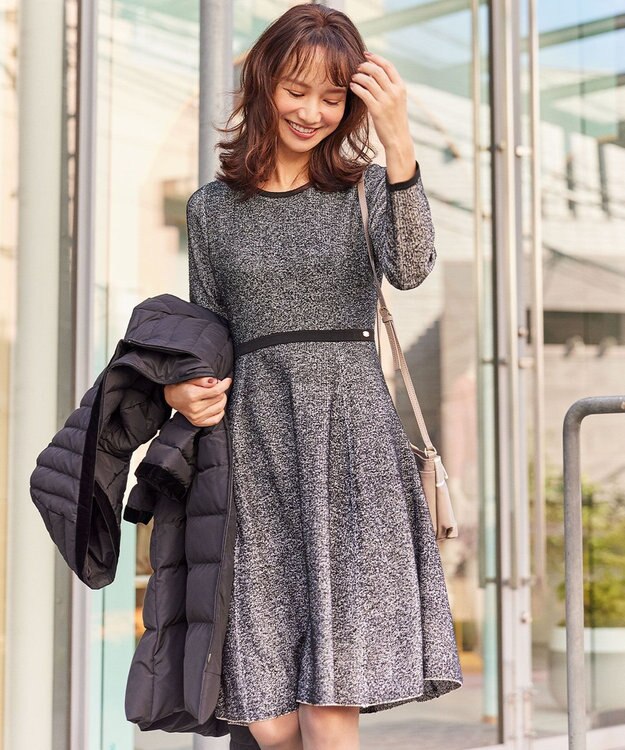 TOCCA HOLIDAY ロングダウンコート ブラック系