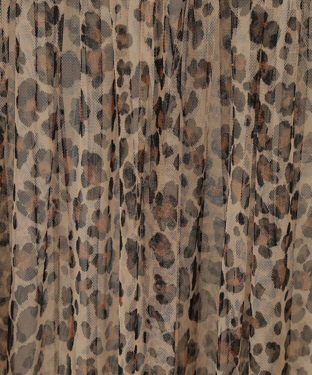 AMERICAN HOLIC チュールキャミワンピース Leopard