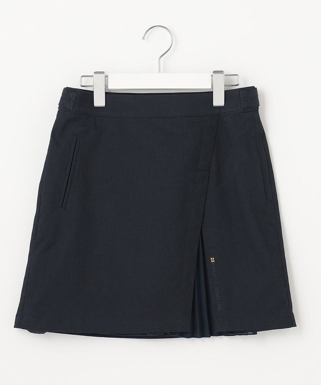 23区GOLF 【WOMEN】ハイパワーストレッチ シフォンコンビ スカート ネイビー系