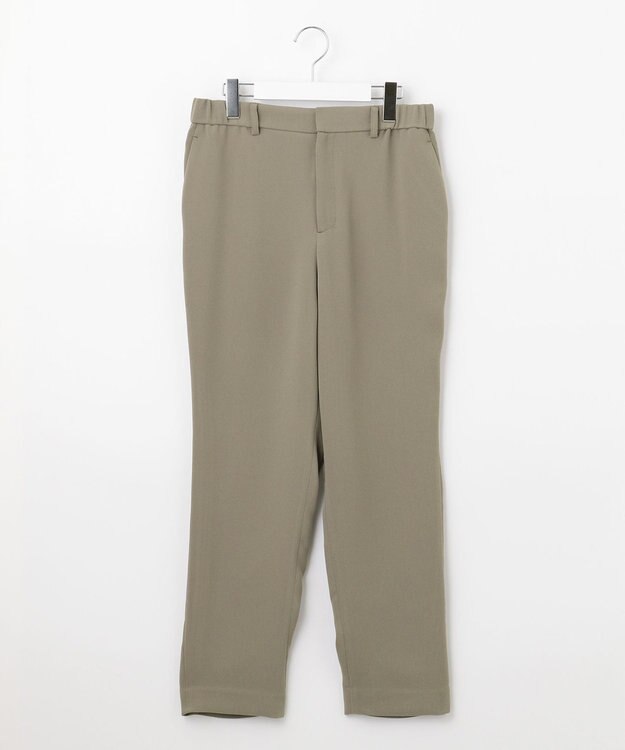 自由区 【XSサイズ～/洗える】ソフトサルエルパンツ カーキ系