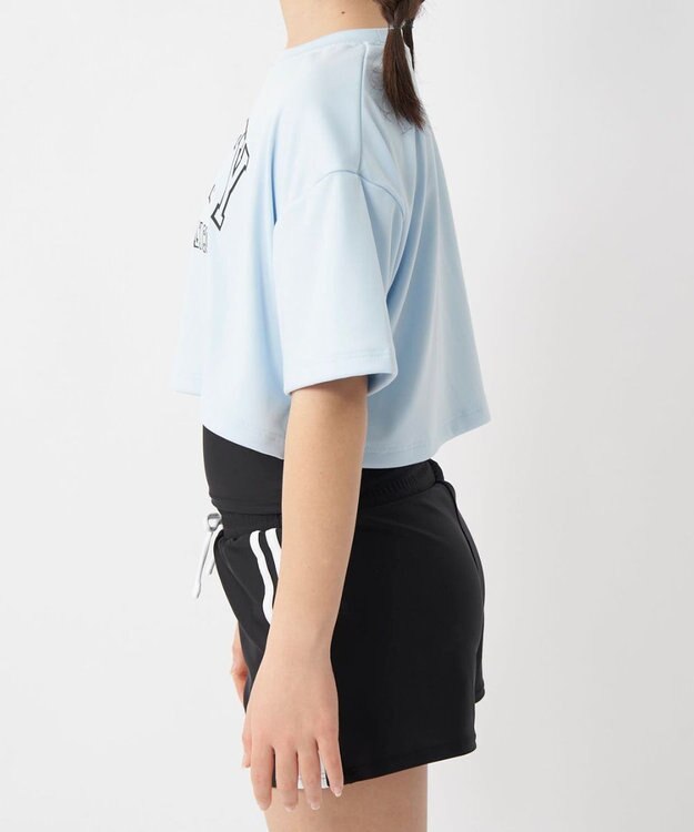 OP／FILA 【RUSTY】Ｔシャツ付きセパレート水着3点セット サックス