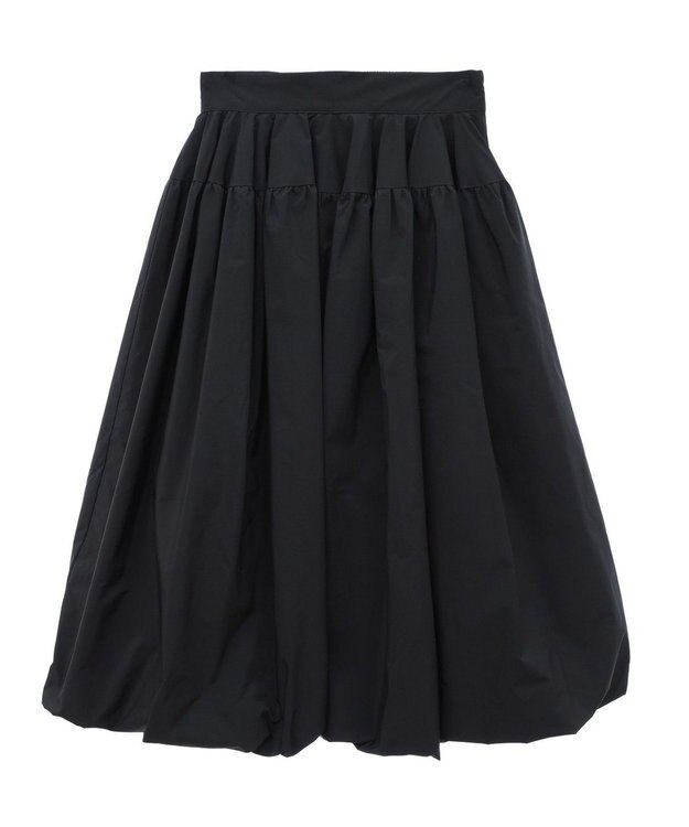 Green Parks タフタバルーンスカート Black