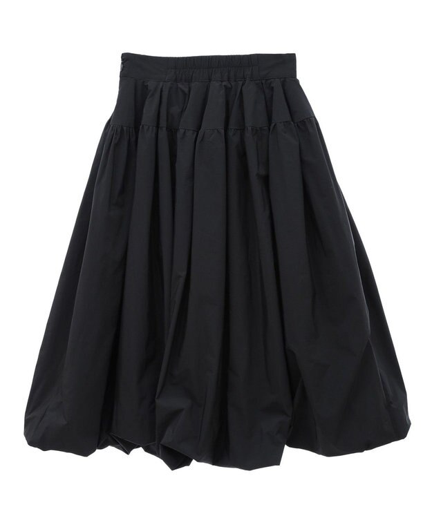 Green Parks タフタバルーンスカート Black