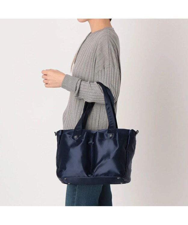 CLATHAS パスカル 2wayトートバッグ ネイビー
