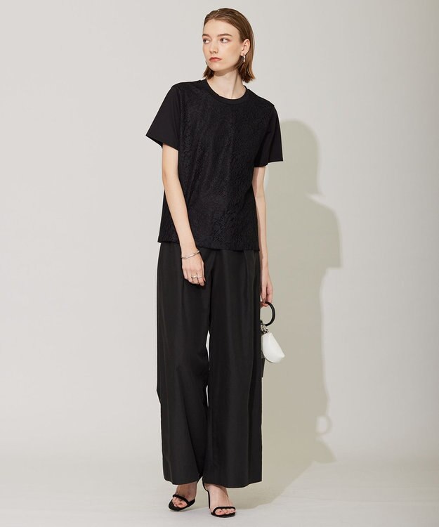 ICB 【洗える】 UnleashLite タックパンツ ブラック系