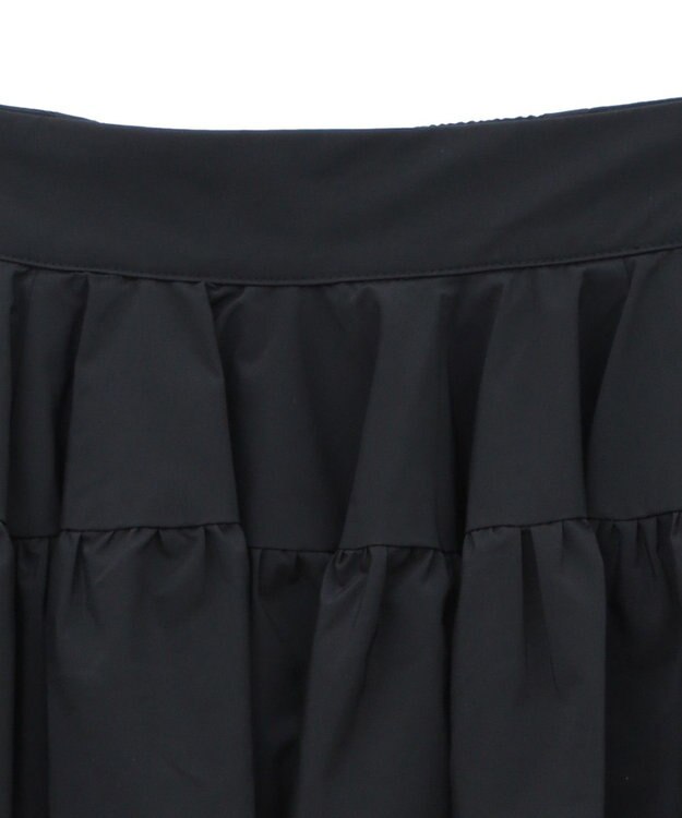 Green Parks タフタバルーンスカート Black