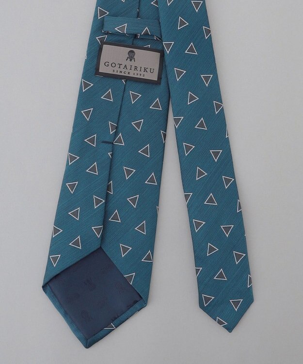 GOTAIRIKU 【日本製】西陣ネクタイ_小紋柄 サックスブルー系4