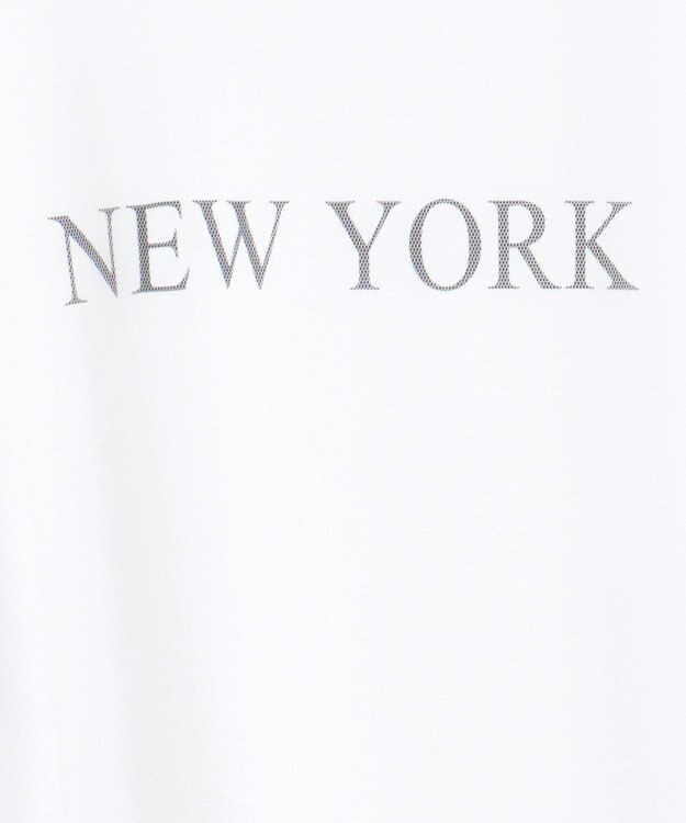 AMERICAN HOLIC ＳＥＴ　チュールＴ＋ロゴＴ Off White