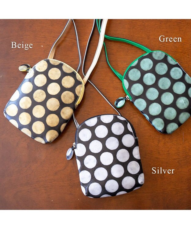 フルムーンドット ショルダーバッグ ミニバッグ お財布ショルダー