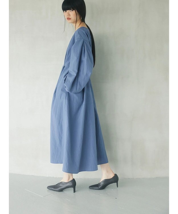 Green Parks armonia．ウエストタックワンピース Blue