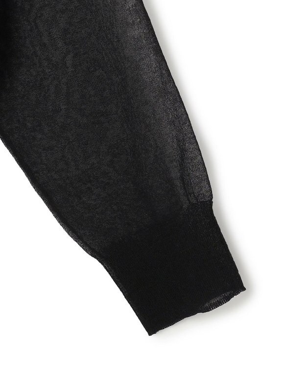 BEIGE， SIDERITE / シアージップフーディーニット Black