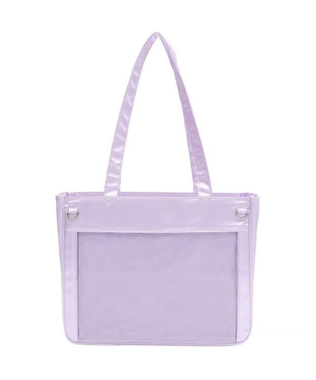 WEGO 【痛バ＆推し活グッズ】ときめきサテン痛バッグS ライトパープル