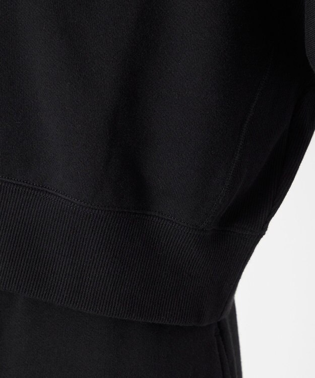 NAVE 【ReNAVE】スーピマ裏毛　クルーネック ブラック系